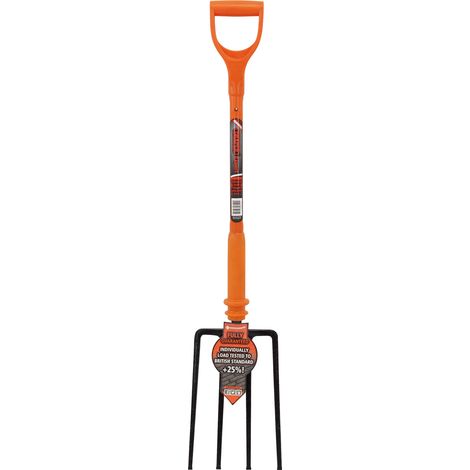 Draper Fully Insulated Solid Forged Contractor's Fork (Model IYD 75182) for Heavy-Duty Insulated Lifting and Handling (1/5)