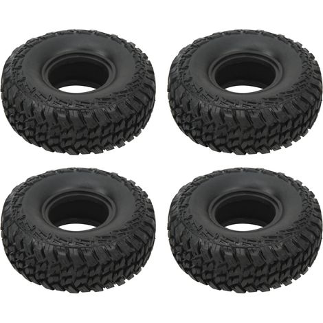 Pneus RC 1.9 pouces caoutchouc remplacement adhérence solide absorption chocs ensemble 4 pièces pour crawler (1/5)