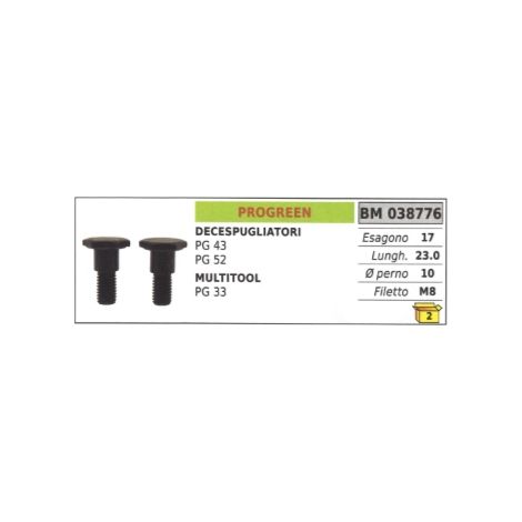 Vite frizione PROGREEN decespugliatore PG 43 PG 52 MULTITOOL PG 33 esagono 14 mm