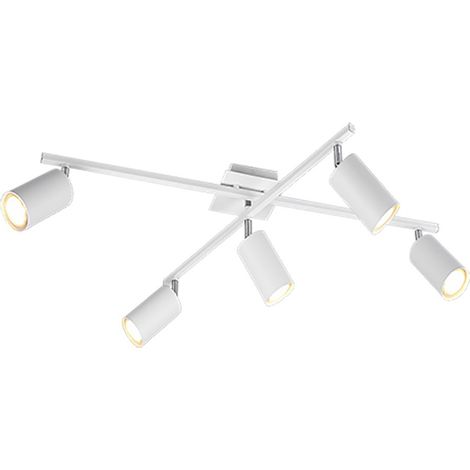 Plafón Trio Marley blanco 57,5 cm moderno (1/4)