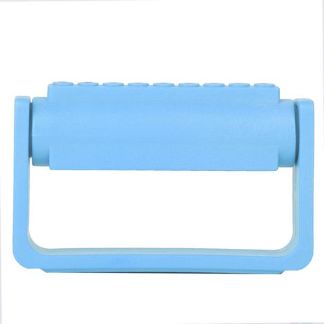 Écrin de stérilisation 9 trous pour fraises dentaires, autoclavable, outils de soins bucco-dentaires (Bleu clair) (1/5)