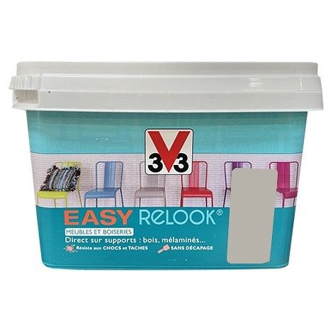 V33 Vernis Easy Relook Taupe grisé 0,5 L