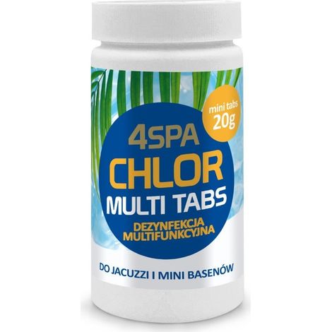 4SPA CHLOR MINI MULTI TABS 20G 1KG - GAMIX