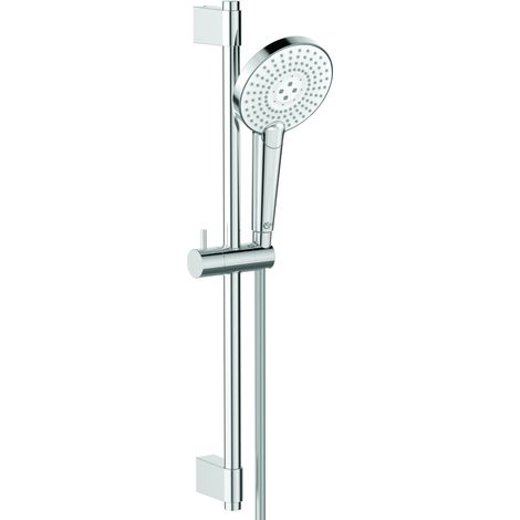 Ideal Standard Conjunto de ducha Ideal Standard Circle, barra de 600 mm con teleducha, 3 chorros, cromo (B1761AA) (1/5)