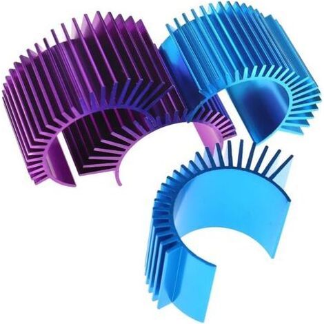 ALLIANDIS4X radiateurs en Aluminium ailettes de Refroidissement pour RS540 550 Taille Moteur électrique brossé brushless rc pièces de Voiture Accessoires (1/5)