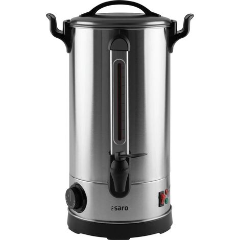 Glühweinkocher, Heißwasserspender, Glühweinautomat, Glühweinwärmer - ANCONA 10, 9 L für Glühwein, Tee & mehr