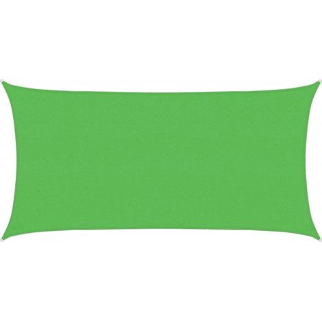 Maison Exclusive - Sonnensegel 160 g/m² Rechteckig Hellgrün 2x3,5