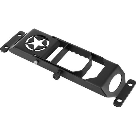 Marchepied Universel pour Porte Arrière de Voiture, Accessoire Noir Compatible Jeep Wrangler JL (1/3)