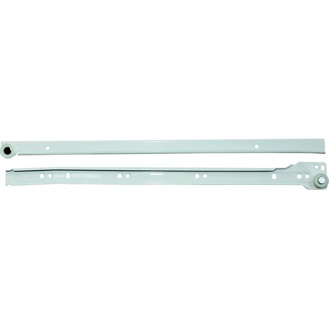Blister guida per cassetti 60 cm. bianco 2 pezzi