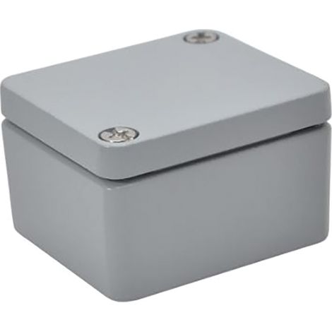 Boîtier RS PRO en Fonte d'aluminium, 50 x 45 x 30mm, Argent IP66 ( Prix pour 1 )