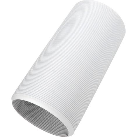 PP- und Stahldraht-Abluftschlauch für Klimaanlagen, flexibel und dehnbar, Linksgewinde (CCW), 3 Meter lang, 150 mm Durchmesser (1/5)
