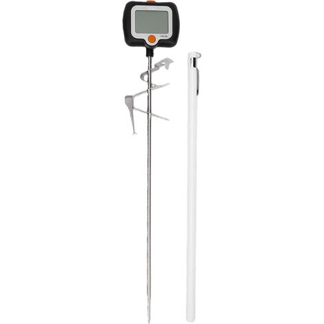 Thermomètre à bonbons numérique avec pince à pot, sonde de 25cm, thermomètre de cuisine (1/5)