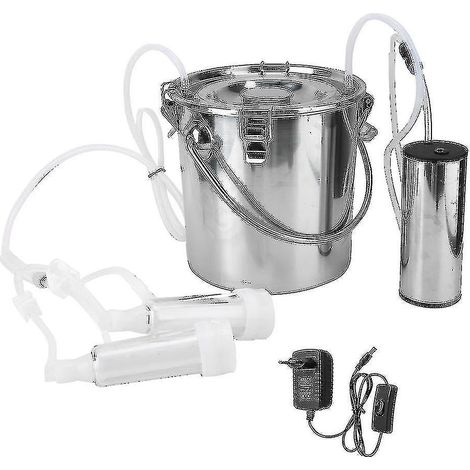 JIAJIEFANG 5 Liter elektrische Haushaltsmelkmaschine für Ziegen mit Direktansaugpumpe (für Ziegen, EU-Stecker) (1/5)