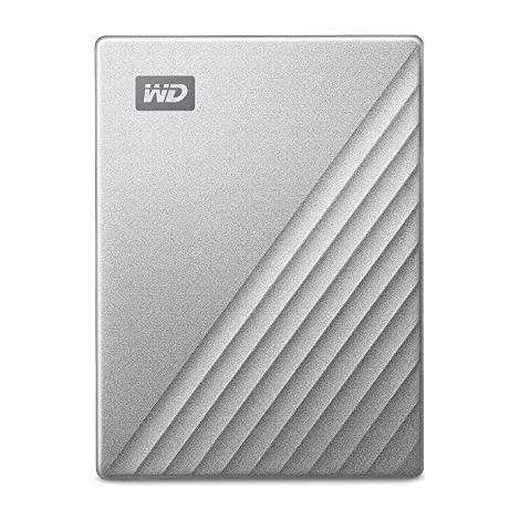 Western Digital My Passport WDBGKC0060BSL-WESN disque dur externe 6 To 2.5" USB Type-C 3.2 Gen 1 (3.1 Gen 1) Argent