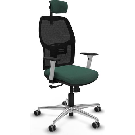 Bürostuhl piqueras y crespo Alfera weiß 120kg 65mm Rollen (1/2)