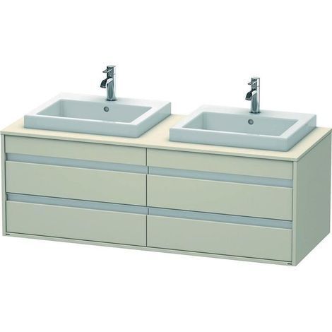 Duravit Ketho Konsolenwaschtischunterbau wandhängend, (1/5)