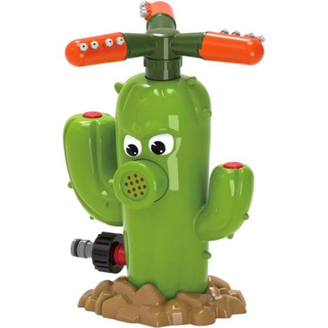 Toys de gicleurs d'eau pour tout-petit, arroseur d'eau pour les - Jouet d'arroser de tube de cactus avec tube Wiggle,Attache à la pelouse de jardin arrosage des éclaboussures d'été pour l'anniversaire (1/5)