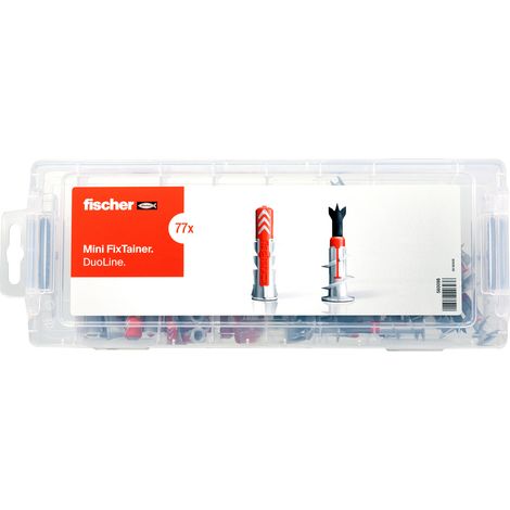 Fischer 560098 MiniFixTainer DuoLine Befestigungsset   77 St. (1/5)
