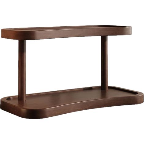 étagère de rangement à 2 niveaux, avec support de rangement multifonction et durable, accessoire pour la maison avec gain (1/5)