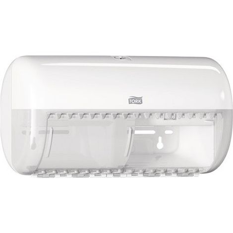 Tork dispensador de papel higiénico blanco compacto funcional