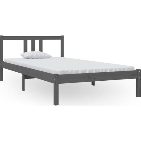 Maison Exclusive - Estructura de cama sin colchón madera maciza g (1/5)