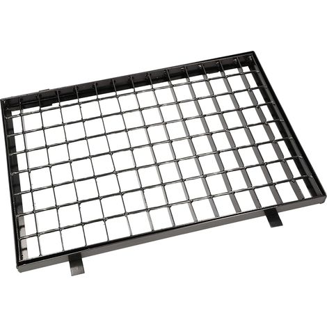 KOTARBAU Grille avec cadre 35 x 50 cm - Grille en acier - Tapis de sol pour chaussures (1/5)