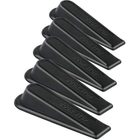 Lot de 5 butées de porte en caoutchouc pour tous les sols, anti-rayures et antidérapants (1/5)