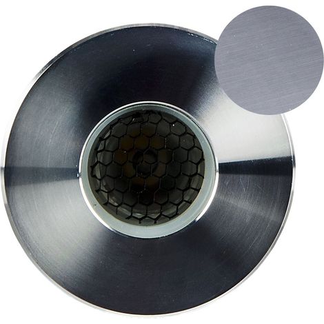 Encastré de sol extérieur ZEPH 1 24V rond anthracite bleu 2W - EUROPOLE - 55044AN
