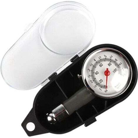 Pressure gauges, tire pressure testers and mechanical pressure gauges are suitable for cars, vehicles, campers and trailers. (1/4)