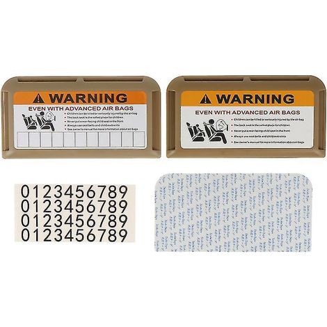 2 porte-cartes pour pare-soleil de voiture (1/3)