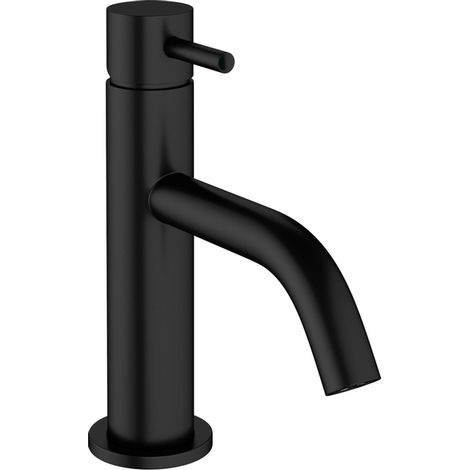 Robinet lavabo Crosswater MPRO - lisse - noir mat (1/5)