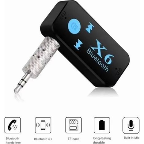 Adaptateur récepteur bluetooth 5.0 - prise jack 3.5 mm - A2DP - Transformez votre auto radio, chaîne hifi ou enceinte en bluetooth (1/4)