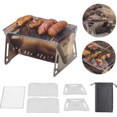 GARTENGRILL, FALTBARER TOURISTENGRILL