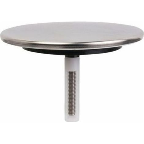 clapet recouvrant pour vidage baignoire, diametre 70 mm, inox, nicoll, ref.411916 (1/4)