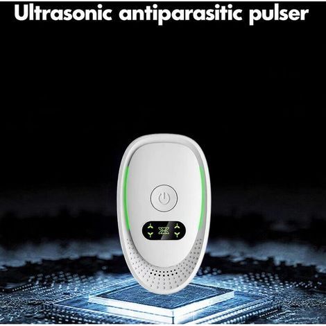 Répulsif à ultrasons (lot de 6) – Anti-souris, rats, moustiques et araignées Répulsif électronique multifonction pour fourmis, cafards et chauves-souris Répulsif à ultrasons 360° enfichable (1/4)