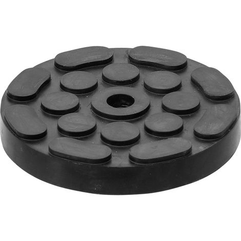 Plato de goma para plataformas elevadoras Ø 120 mm (1/4)