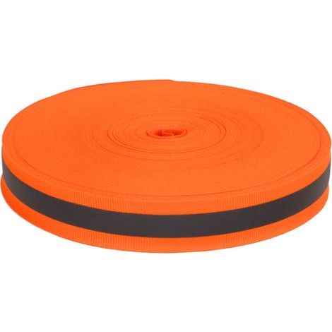 Ruban Fluorescent Réfléchissant Souple et Durable pour Sécurité Nocturne Améliorée - Orange Fluorescent (1/5)