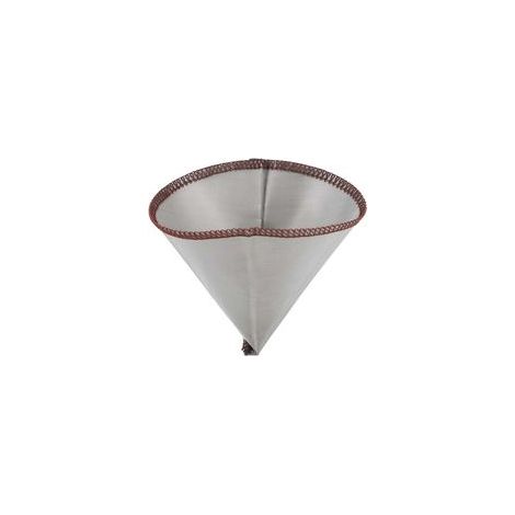 Filtre à café Permanent, Filtre Fin en Acier Inoxydable 304 Filtre à café Réutilisable pour la Maison (L pour 3 à 4 tasses) (1/4)