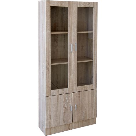 MOBILE VETRINETTA LINEA 'ATENA' col. rovere naturale