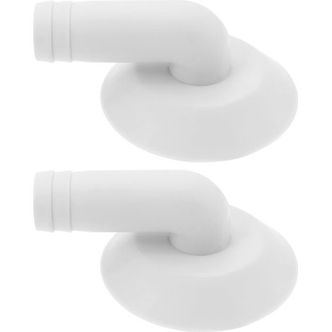 2 Pièces Adaptateur de Vidange Coudée de Climatisation 26mm Connecteur de Tuyau de Vidange Coudé de Climatiseur Raccord Coudé Compatible avec Mini-split Climatiseur (1/5)