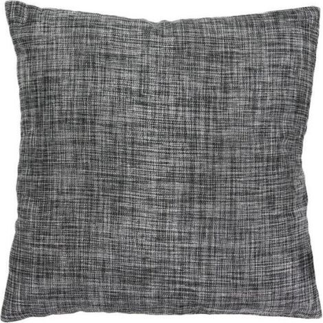 Cuscino nero effetto screziato metallizzato 40x40