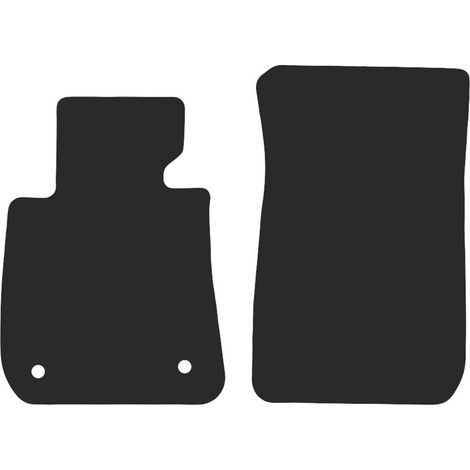Alfombrillas delanteras de terciopelo BASIC para: BMW 3 E90 sedán (2004-2011) (1/2)