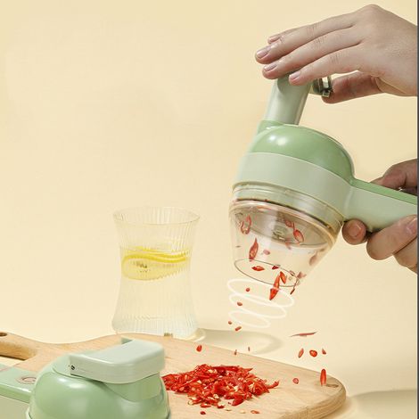 Hachoir à ail électrique sans fil avec poignée souple, hachoir portatif pour la cuisine domestique, type 1 (1/5)