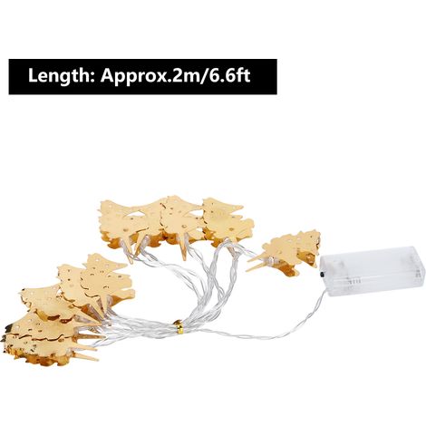 Dekorative Lichterkette mit 10 LEDs in einzigartiger Form für Partys, Hochzeiten und andere Veranstaltungen. (1/5)