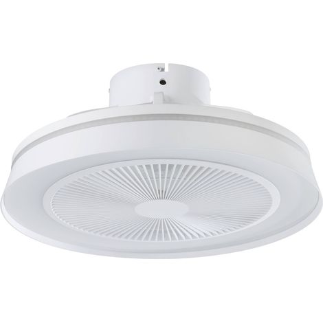 Ventilateur de plafond blanc Vallonia Ø 48cm - 35218
