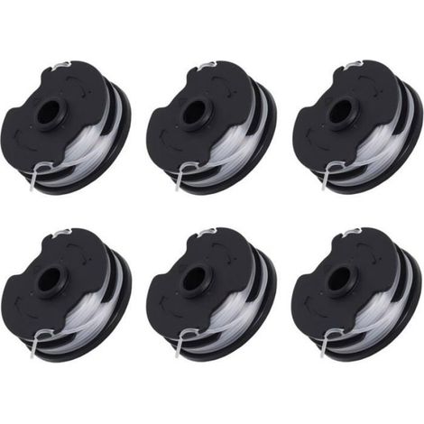 Bobines de rechange - - Parkside PRTA 20-Li C3 - 6 pièces - Noir - Remplacement débroussailleuse (1/5)