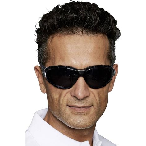 Ekastu 277 387 Lunettes de protection avec protection UV, avec protection anti-buée noir EN 166-1 DIN 166-1 (1/2)