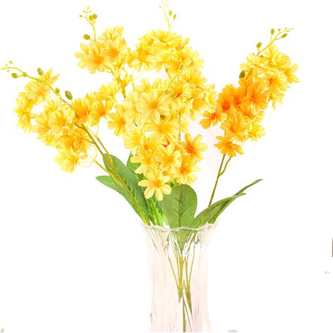 Fleur Artificielle Jacinthe - Bouquet Simulation En Tissu Et Plastique - Décoration Intérieure Vase Mariage Fête - 1 Pièce (1/3)