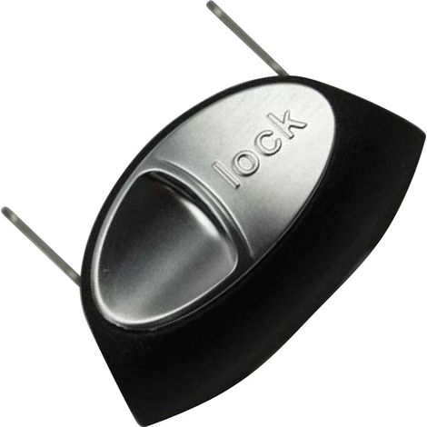 Serratura scorrevole argento/blu (originale) - Rasoi, tagliacapelli - BRAUN - 304553