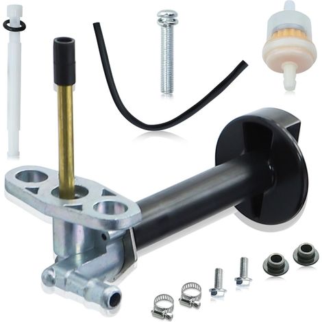 Pour Honda TRX250350650Recon25016950-HM8-003 Jeu d'interrupteur de valve de carburant à levier, pour Honda Recon 250 TRX250 TRX350 TRX420 Foreman TRX450 Pièce (1/5)